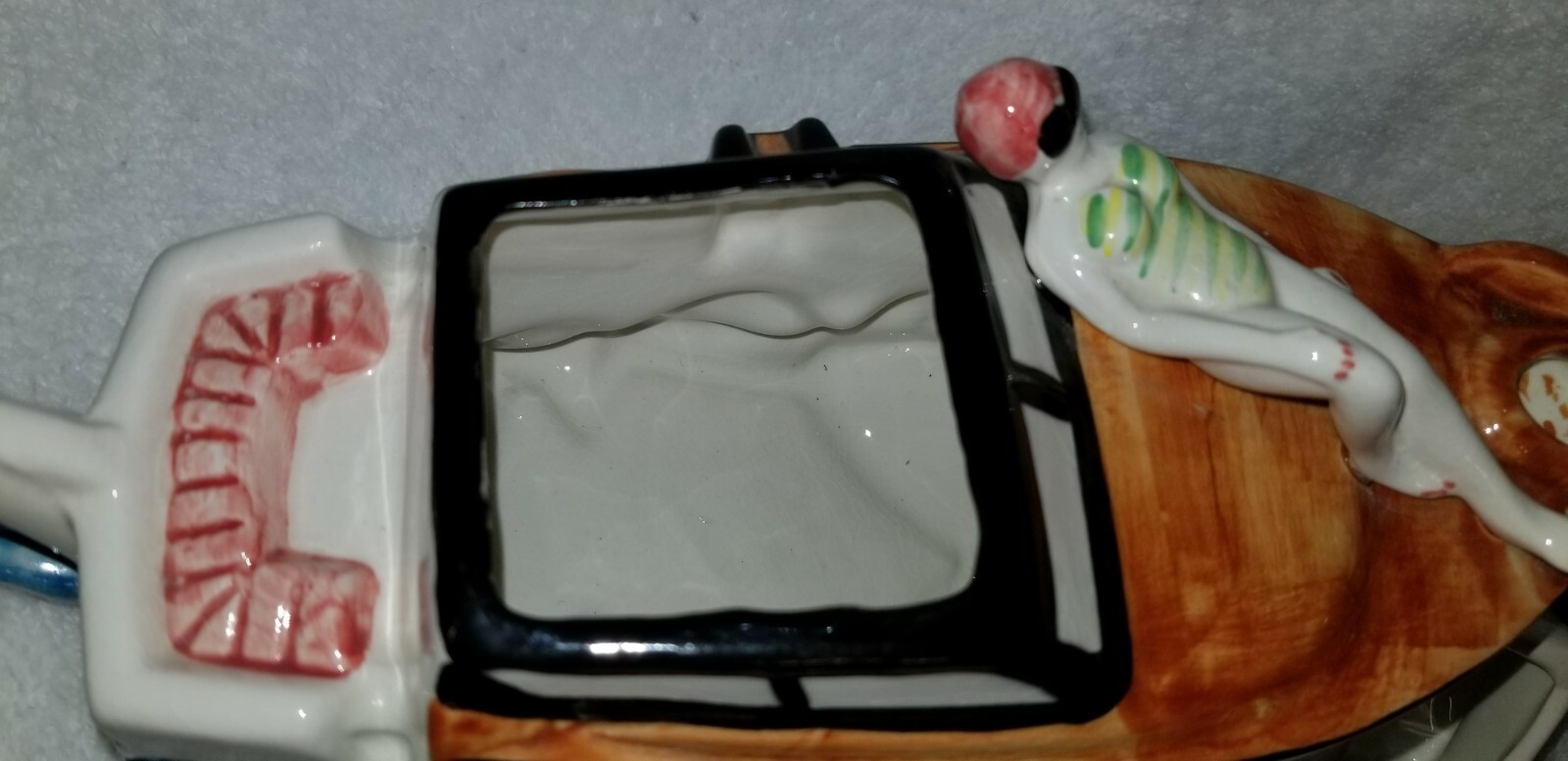 Vintage Swineside Ceramics Made in England Teapot "Tea Lady II" Boat