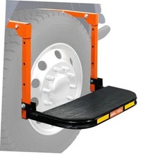 Folding Tire Step for Trucks, SUVs  RVs, Adjustable Wheel Step Fits Tire