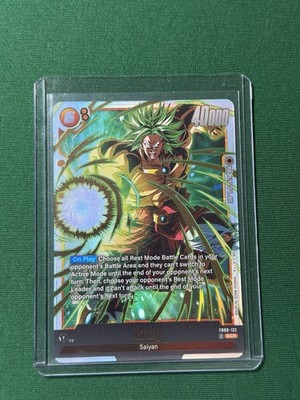 ポンポン様8【1908】パロ九尾  水晶 Broly FB08-122 SCR Dragon Ball Super Fusion World Saiyan's Pride