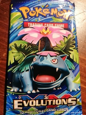 Pokemon XY Evolutions Booster Sealed englisch Artwork 1x Stück 