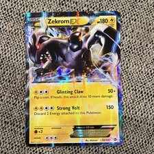 Pokemon TCG Zekrom EX 52/113 Legendary Treasures EN Holo Ultra Rare 180 HP on eBay