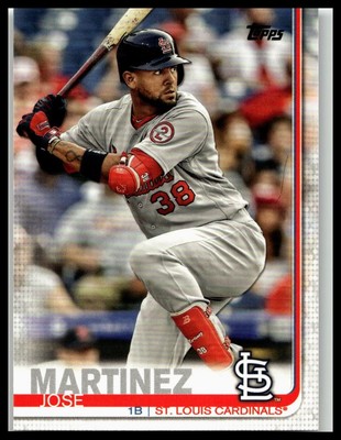 2019 Topps #123 Jose Martinez St. Louis Cardinals