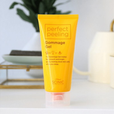 Scinic Perfect Peeling Gommage Gel 120ml, Exfoliating/ Korean Cosmetics, KBeauty