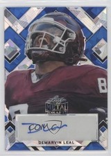 2022 Leaf Metal Draft Portrait Blue Crystals 8/20 DeMarvin Leal Auto 0u66