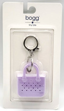 New In Package 2" BOGG Bag Tiny Tote Keychain Clip-on Bag Charm Purple