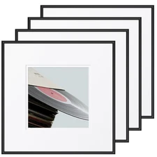 12.5x12.5 Deep Record Frame Fit Double Records Display 12 in or 7 in Album w