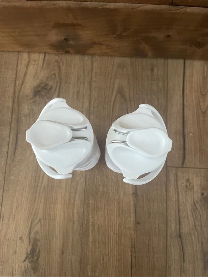 Lifefactory Glass Active White Silicone Water Bottles 16oz Lot USA - Set Of 2 - Image 4 of 4