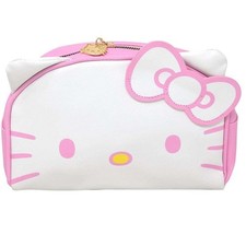 Fast Forward Hello Kitty Cosmetic Makeup Bag Officially Licensed 9 Inch Pink