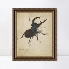 Framed Canvas Giclee Print Series #017 by Albrecht Dürer Home Office Decorations