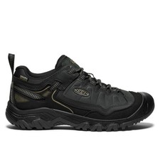 KEEN Targhee IV WP Men's Hiking Shoes Triple Black 1029827