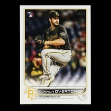 Connor Overton RC 2022 Topps Rookie Pirates