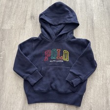Polo Ralph Lauren Toddler Hoodie Sweatshirt Size 2T Spellout Logo