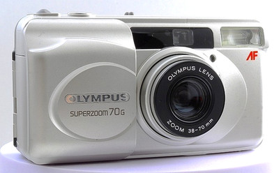 [Excellent++] Olympus Superzoom 70G 35mm Point & Shoot Film Camera Tested Japan