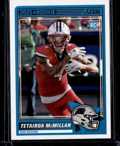 2025 Score #17 Tetairoa McMillan Carlina Panthers