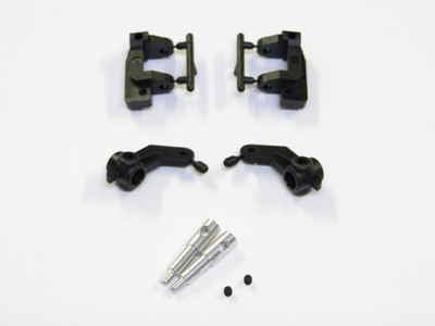NEW ASSOCIATED RC10GT RICHARD SAXTON Axles & Hubs Front  Set Black GS3
