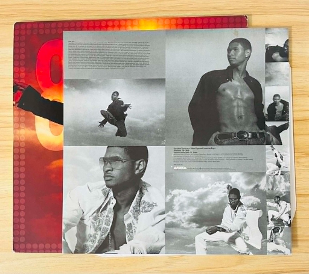 USHER / 8701 US Original 2001 Vinyl 2LP The Neptunes, P. Diddy