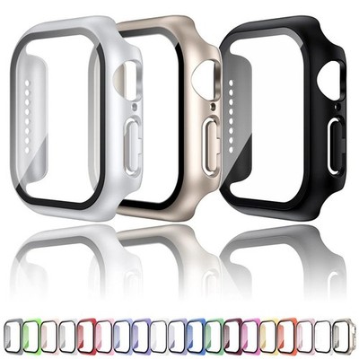 For Apple Watch Series 9/8/7/6.38/ 40 to 46 Case Cover Screen Protector