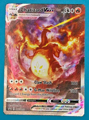 Pokémon TCG Charizard VMAX Promo SWSH261 Charizard UPC, Near Mint/Mint Condition