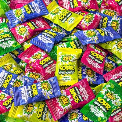 Sour Hard Candy | 1-Pound Bag | Sour Candy Individually Wrapped | Green Apple...