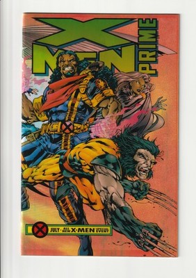 X-Men Prime #1 (1995)- 1st Adult Marrow, Onslaught Cameo, Wraparound Cover