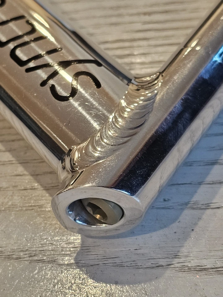 Syncros Chrome Quill Stem 120mm x 26.0 | Vintage Road Bike NOS Polished Alloy - Image 3 of 4