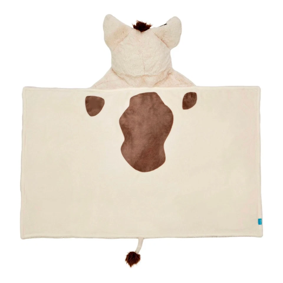 Manta con capucha súper suave para niños Disney Princesa Moana Pua el Cerdo tamaño 30" x 50" Foto 3 de 4