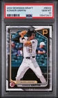 New Listing2024 Bowman Draft Konnor Griffin 1st Bowman (RC) #BD22 Pirates PSA 10 GEM MINT🔥