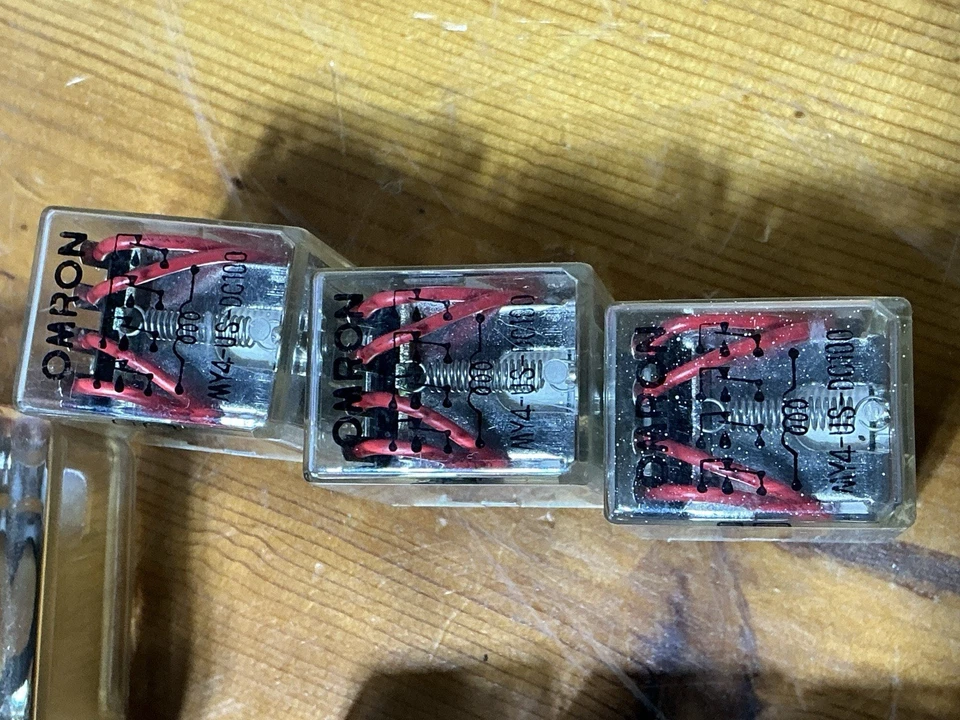 11 Gould Potter RELAY VDC COIL LOT T154-C MY4 KCP14 R10 NEW OLD STOCK Brumfield - Image 3 of 4