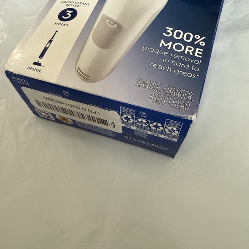 Oral B Pro 1000 Spazzolino Ricaricabile Bianco Dmged Box - Foto 5 di 5
