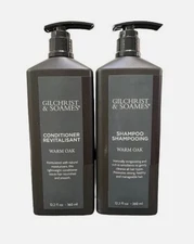Gilchrist & Soames Warm Oak Shampoo & Conditioner Bundle 12oz (New)