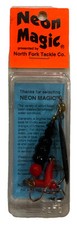 North Fork Tackle Co. Neon Magic Spinning Fishing Lure – Vintage Bait Spinner