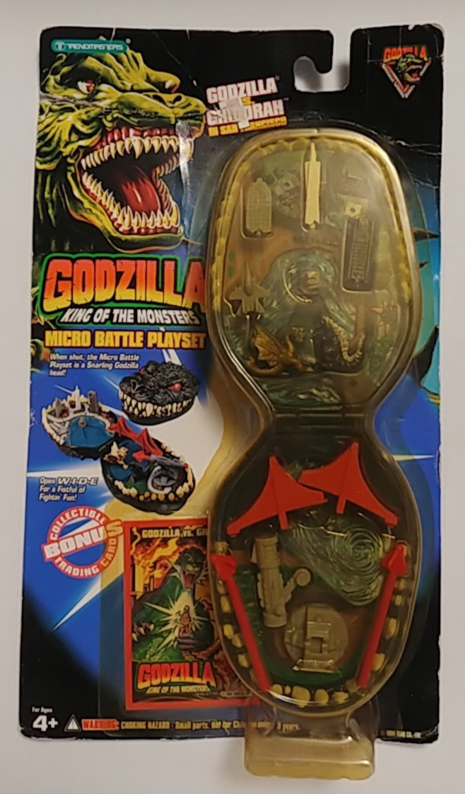 Godzilla VS Ghidorah in San Francisco Micro Battle Playset