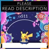Pikachu Kurta Festival of Colors India 2026 Background Non Shiny - Pokemon Go