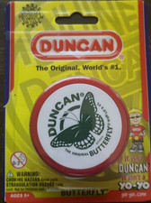 Duncan Butterfly Yoyo Solid Red 3124BU-FG Brand New In Package NIB SEALED