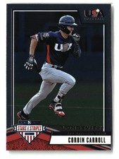 Corbin Carroll 2019 Panini Stars & Stripes USA Baseball #31 Longevity Base