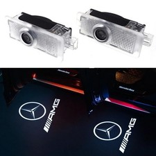 2x Willkommenslicht Auto Projektor Türlicht Licht für Mercedes W117 W218 E W207
