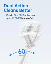 Laifen Wave Electric Toothbrush, Oscillating Vibration (Pink)