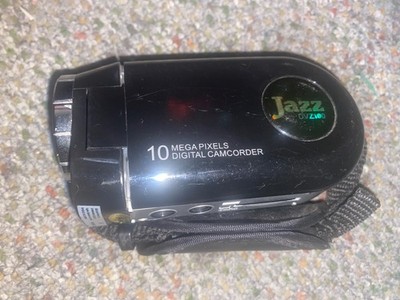JAZZ DVZ100 Video Camcorder Black 1.44'' LCD 4X Digital Zoom SD/SDHC Not Tested