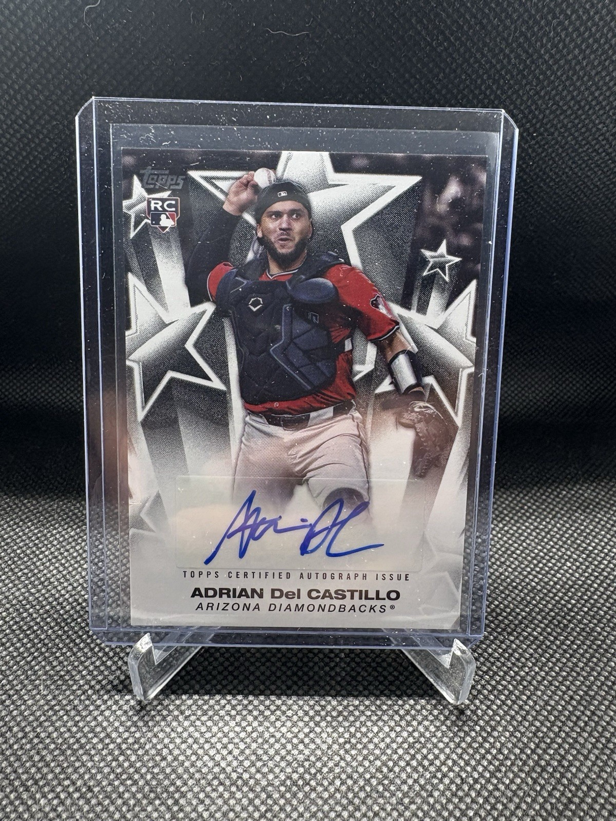 2025 Topps Series 1 Baseball Stars Adrian Del Castillo Rookie Autograph DBacks