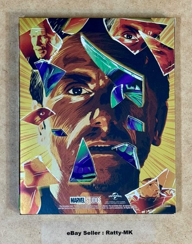 HULK & THE INCREDIBLE HULK - UK EXCLUSIVE 4K + BLU RAY STEELBOOK SET (READ) - Picture 17 of 21