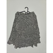 Max Mara weekend asymetric silk knee length dress 4 S