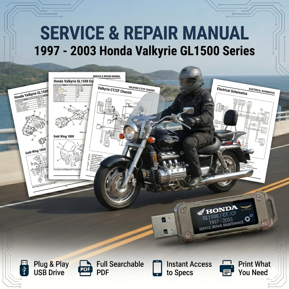 Valkyrie Motorcycle Repair Manuals & Literature for sale | eBay
