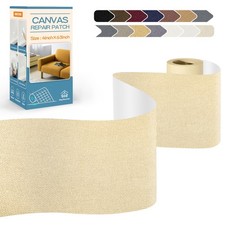 KING MOUNTAIN Canvas Repair Tape,Outdoor Gear Patch, Canvas-4"W 63"L, Beige