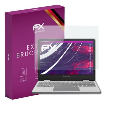 atFoliX Glasfolie für Framework Laptop 12 2025 Displayfolie 9H Schutzpanzer