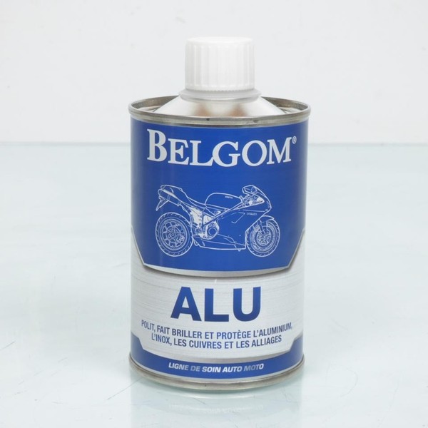 250Ml Flasche Belgom Alu-Pflegecreme FüR Auto Motorrad Roller Zweirad-image
