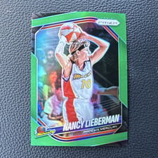Panini 2025 Prizm WNBA Nancy Lieberman Phoenix Mercury Green Prizm Card #34