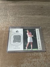 2004 Sp Signature golf Juli Inkster Authentic fabrics Event Worn Shirt Relic