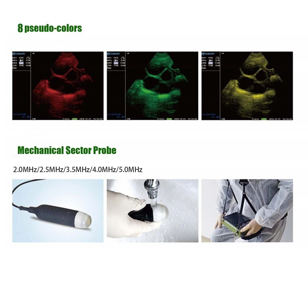 Tragbarer Veterinär Ultraschall Scanner für Schwangerschaft Schwein Schaf Hund - Bild 3 von 9