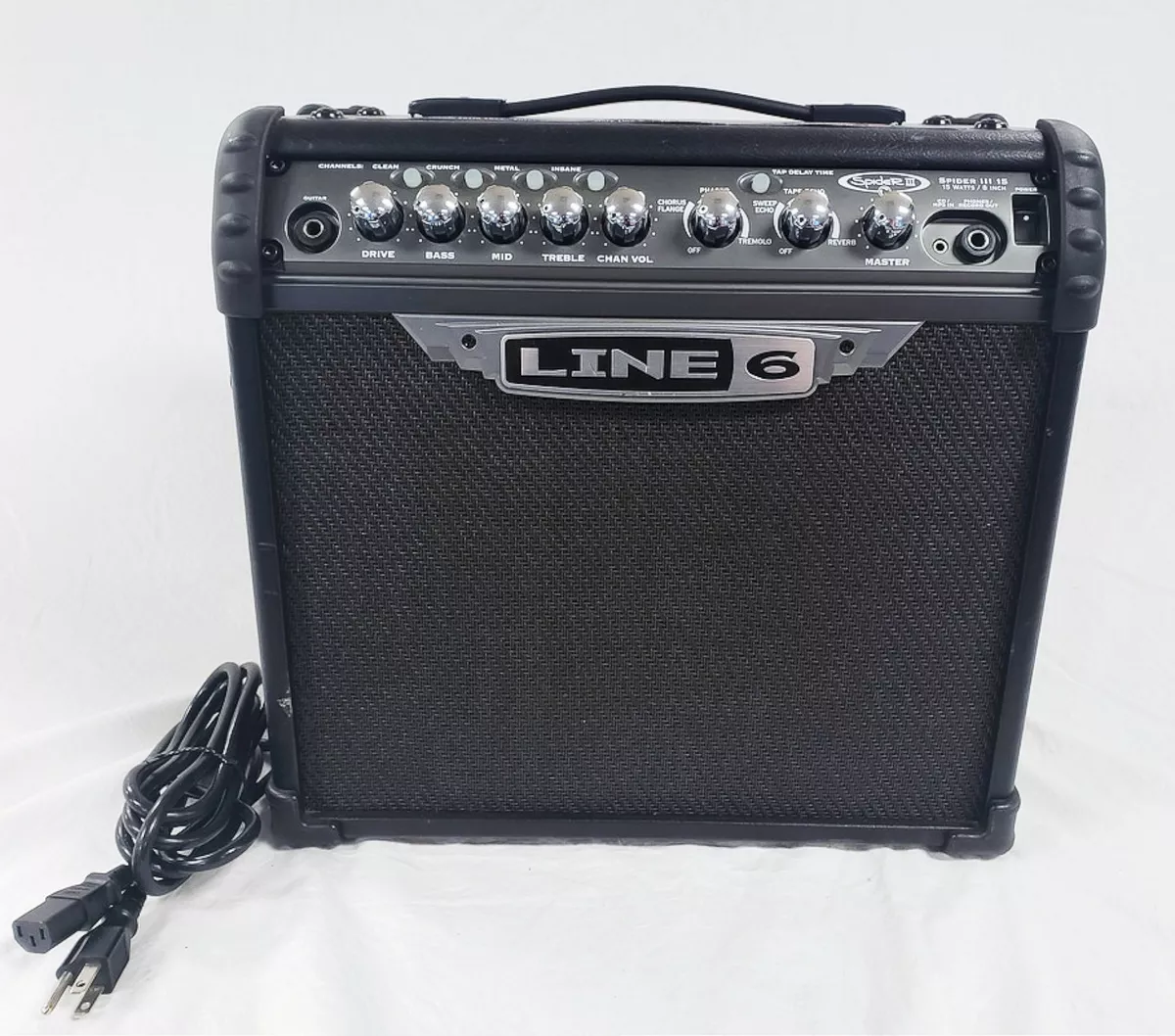  Line 6 Spider III 15-Watt Guitar Combo Amplifier