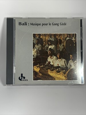 LES MUSICIENS DU TEMPLE DE BATUR Bali. Musique Pour Le Gong Gede France CD 1987